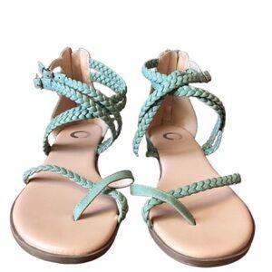 Journee Collection Women's Flat Sandals Size 9 NwOT